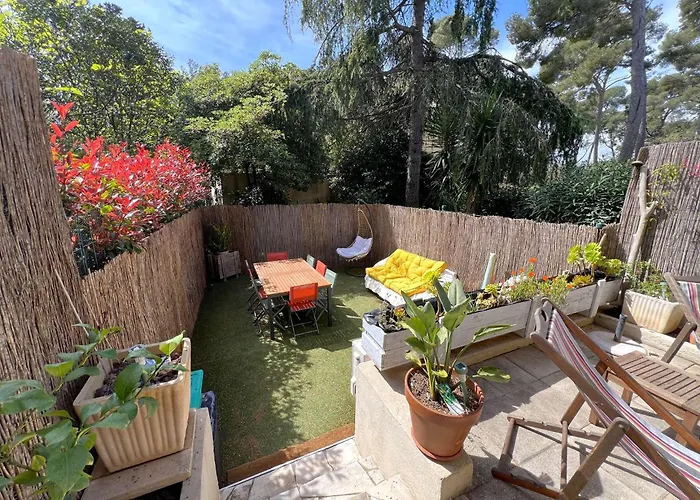 Le Costabella - Pour 4 Personnes A 5 Minutes De La De L'almanarre A Lejlighed *